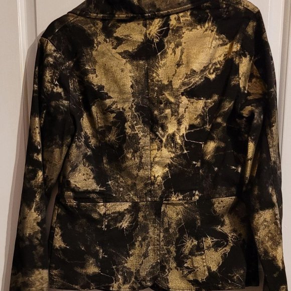 The Collective Works of Berek 2 black and gold tie - Picture 2 of 4